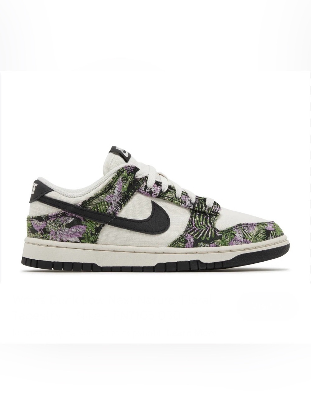 Nike Dunk Low Next Nature Floral Tapestry